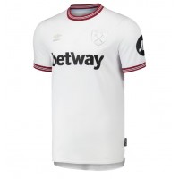 Camiseta West Ham United Edson Alvarez #19 Segunda Equipación Replica 2023-24 mangas cortas